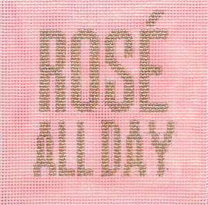 click here to view larger image of Rose All Day (hand painted canvases)