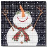 click here to view larger image of Let It Snow-Man (hand painted canvases)