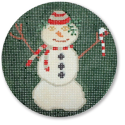 click here to view larger image of Melting Snowman (hand painted canvases)
