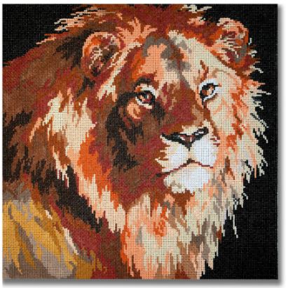 click here to view larger image of King of the Jungle (hand painted canvases)