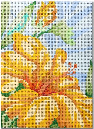 click here to view larger image of Hawaiian Hibiscus - Small (hand painted canvases)