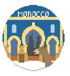 click here to view larger image of Morocco (hand painted canvases)