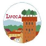 click here to view larger image of Lucca (hand painted canvases)