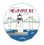 click here to view larger image of Newport RI (hand painted canvases)