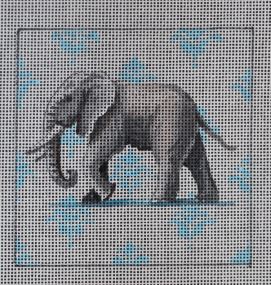 click here to view larger image of Insert - Elephant (hand painted canvases)