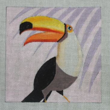 click here to view larger image of Insert - Tucan (hand painted canvases)