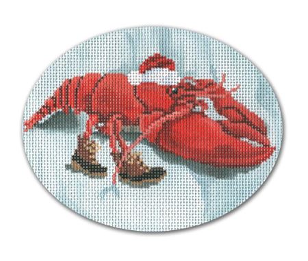 click here to view larger image of Lobstah (hand painted canvases)