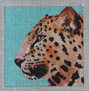 click here to view larger image of Insert - Leopard  (hand painted canvases)