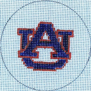 click here to view larger image of Flask - Auburn University (hand painted canvases)