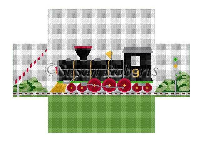 click here to view larger image of Train Engine (hand painted canvases)