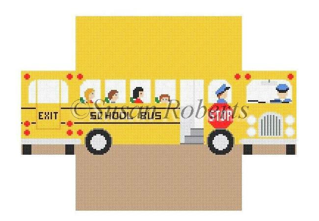 click here to view larger image of School Bus (hand painted canvases)