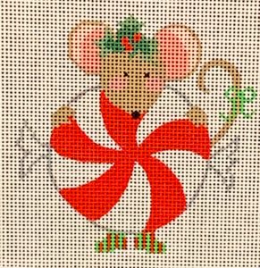 click here to view larger image of Peppermint Mouse  (hand painted canvases)