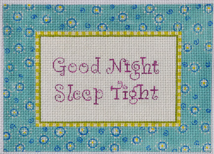 click here to view larger image of Goodnight Sleep Tight (hand painted canvases)
