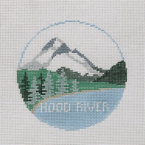 click here to view larger image of Hood River (hand painted canvases)