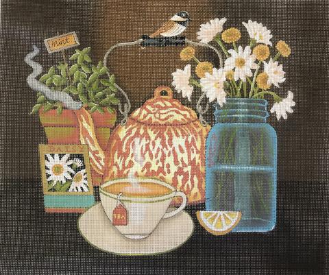 click here to view larger image of Meadow Tea (hand painted canvases)