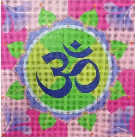 click here to view larger image of Om (hand painted canvases)