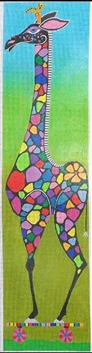 click here to view larger image of Rainbow Giraffe (hand painted canvases)