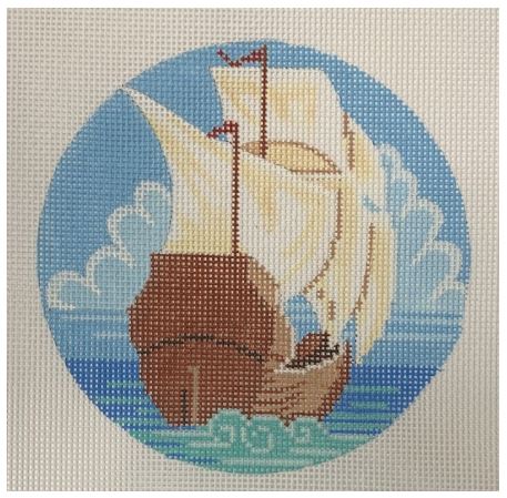 click here to view larger image of Mayflower (hand painted canvases)