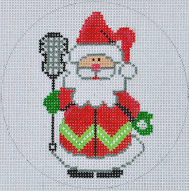 click here to view larger image of Lacrosse Santa (hand painted canvases)