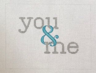 click here to view larger image of You & Me - Large (hand painted canvases)