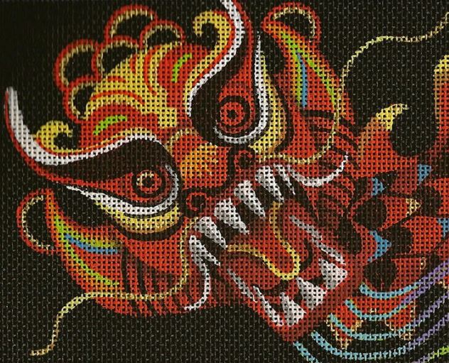 click here to view larger image of Year of the Dragon (hand painted canvases)
