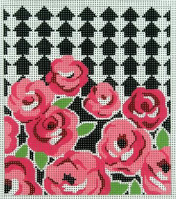 click here to view larger image of Roses Up (hand painted canvases)