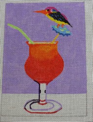 click here to view larger image of Tropical Drink (hand painted canvases)