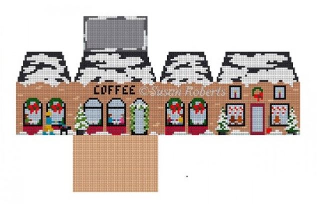 click here to view larger image of Coffee House - 3D (hand painted canvases)