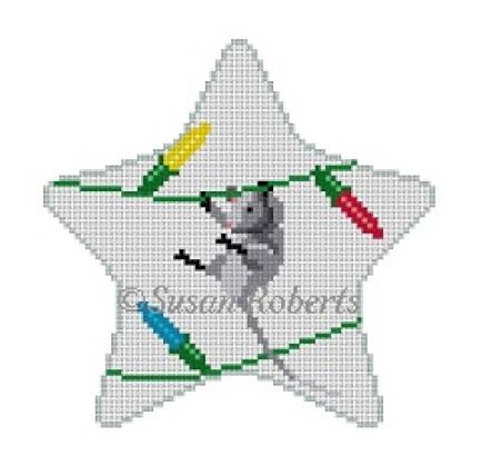 click here to view larger image of Dangling Mouse Star (hand painted canvases)