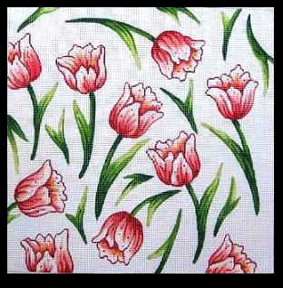 click here to view larger image of Flowers (hand painted canvases)