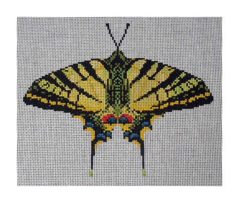 click here to view larger image of Yellow Swallowtail (hand painted canvases)
