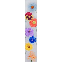 click here to view larger image of Happy Flowers Bellpull (hand painted canvases)