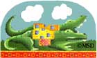 click here to view larger image of Alligators - Fancy 3D Ark Collection (hand painted canvases)