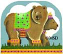 click here to view larger image of Brown Bears - Fancy 3D Ark Collection (hand painted canvases)