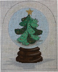 click here to view larger image of Tree Snowglobe (hand painted canvases)