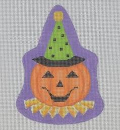 click here to view larger image of Party Jack-O-Lantern  (hand painted canvases)