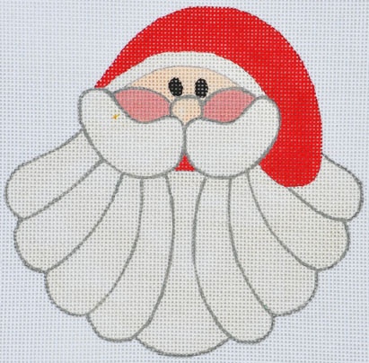 click here to view larger image of Sea Shell Santa (hand painted canvases)