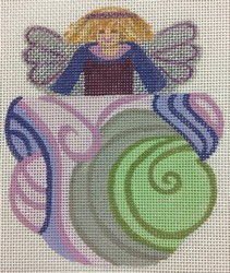 click here to view larger image of Pocket - Angel (hand painted canvases)