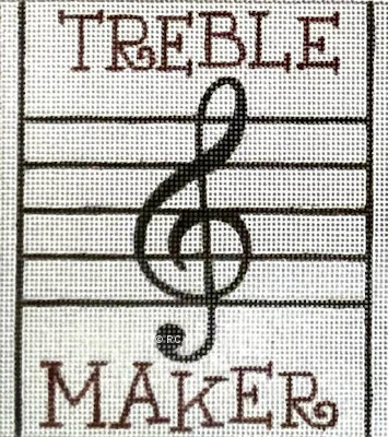 click here to view larger image of Treble Maker (hand painted canvases)