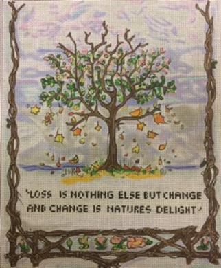 click here to view larger image of Loss is Change (hand painted canvases)