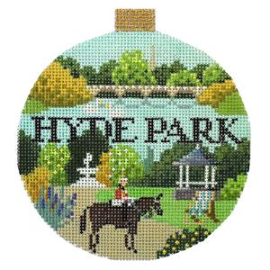 click here to view larger image of Travel Round - Hyde Park (hand painted canvases)