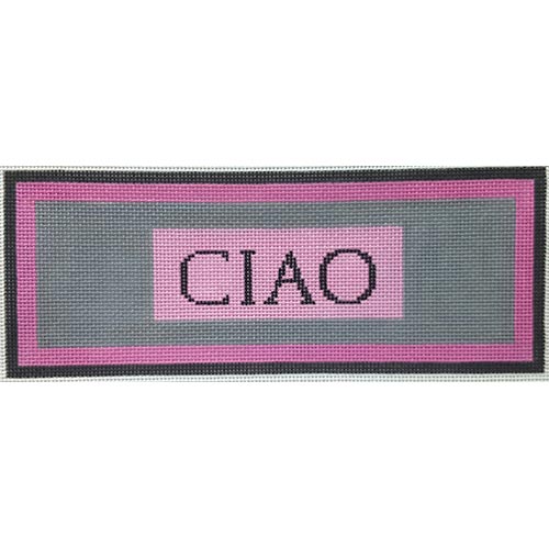 click here to view larger image of Ciao - Pink (hand painted canvases)