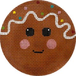 click here to view larger image of Gingerbread Face (hand painted canvases)