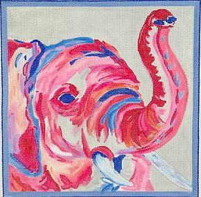click here to view larger image of Elephant Head (hand painted canvases 2)
