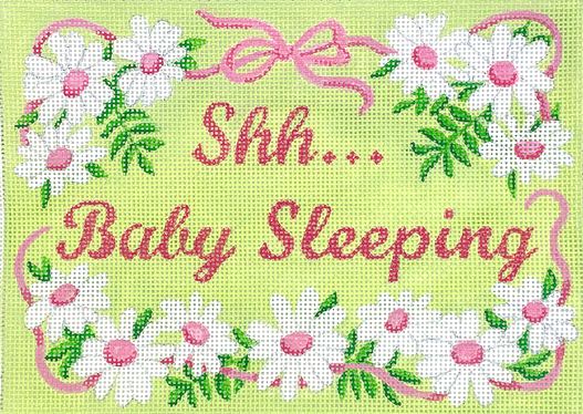 click here to view larger image of Shh... Baby Sleeping (hand painted canvases 2)