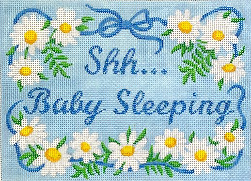 click here to view larger image of Shh... Baby Sleeping (hand painted canvases 2)