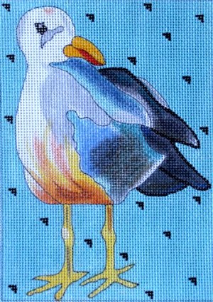 click here to view larger image of Gertie Gull (hand painted canvases)