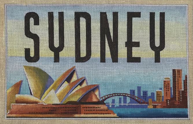 click here to view larger image of Sydney (hand painted canvases)
