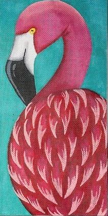 click here to view larger image of Flamingo (hand painted canvases)