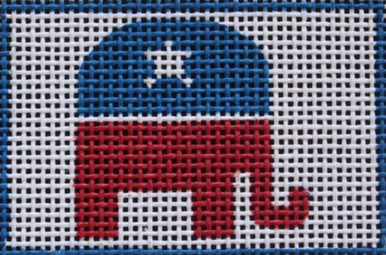 click here to view larger image of GOP Tag (hand painted canvases)